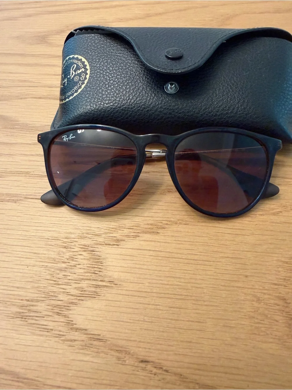 Ray-Ban Erika RB4171 6315/13 Brown Gradient Sunglasses 54mm